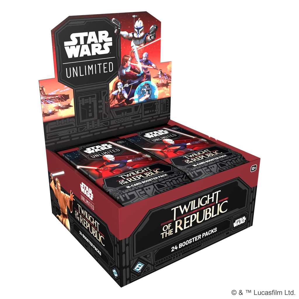 Star Wars: Unlimited - Twilight of the Republic Booster Display (24 Booster) - EN - 08/11/2024