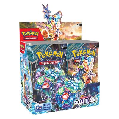 PKM - Scarlet & Violet 7 Stellar Crown Booster Display (36 Booster) - EN