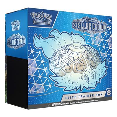 PKM - Scarlet & Violet 7 Stellar Crown Elite Trainer Box - EN