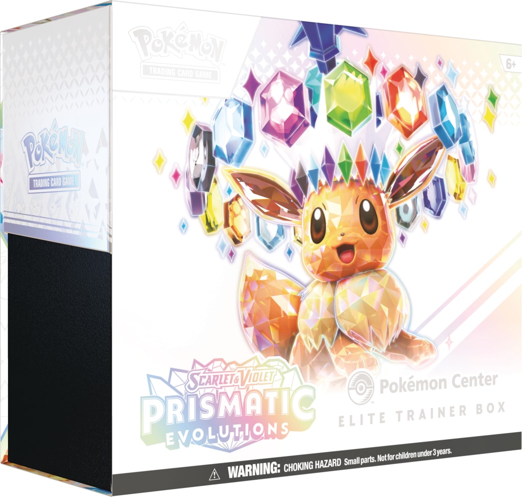 Pokémon Scarlet & Violet 8.5 Prismatic Evolutions Elite Trainer Box - 17/01/2025