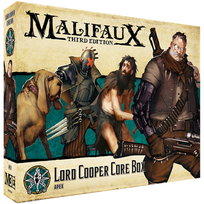 Malifaux 3rd Edition - Lord Cooper Core Box