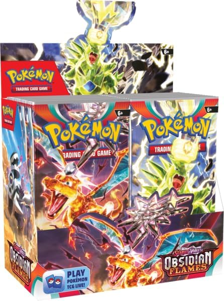 Pokemon Scarlet and Violet Obsidian Flames Booster Box