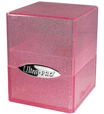 UP - Satin Cube - Glitter Pink