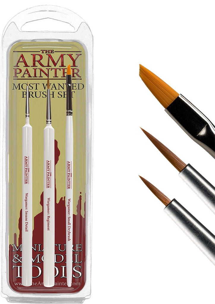 The Army Painter - Most Wanted Brush Set