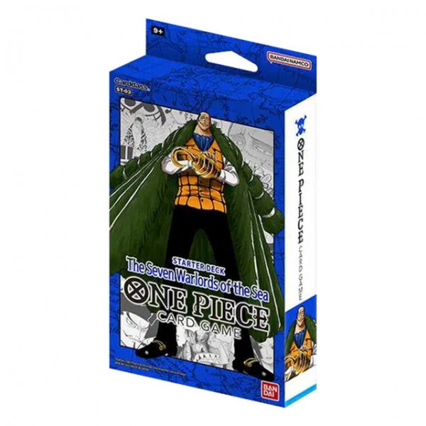 One Piece Card Game - The Seven Warlords of the Sea Starter Deck ST03 - Restocking july