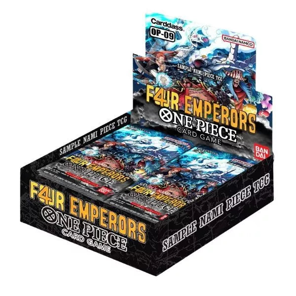 One Piece Card Game Booster Display OP09 -The Four Emperors- (24 Packs) - EN - 13/12/2024