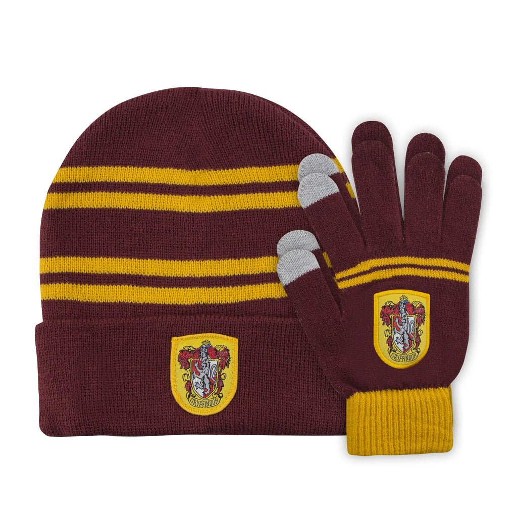 HARRY POTTER - Set Beanie + Gloves Kid - Gryffindor