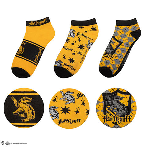 HARRY POTTER - Hufflepuff - 3 Pack Socks