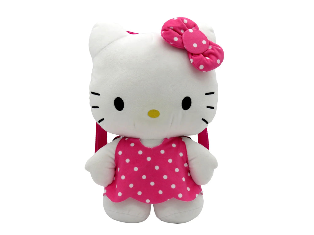 HELLO KITTY - Pink - Plush Backpack - 35cm