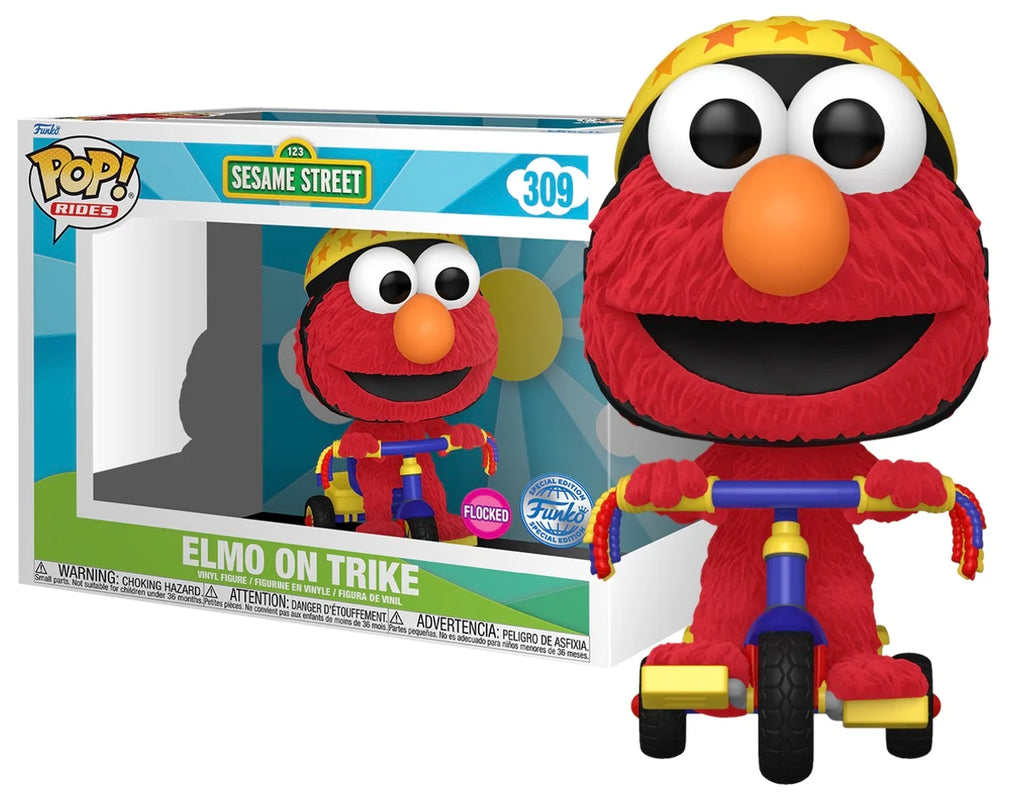 SESAME - POP Rides N° 309 - Elmo on Trike (FL)