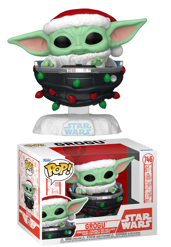 MANDALORIAN HOLIDAY - POP Star Wars N° 746 - Grogu