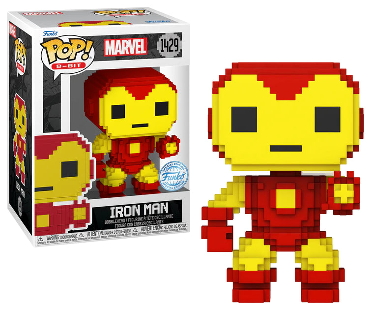 8-BIT - POP Marvel N° 1429 - Iron Man