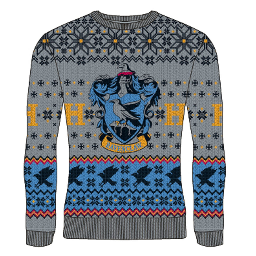 HARRY POTTER - Ravenclaw Crest - Christmas Jumper