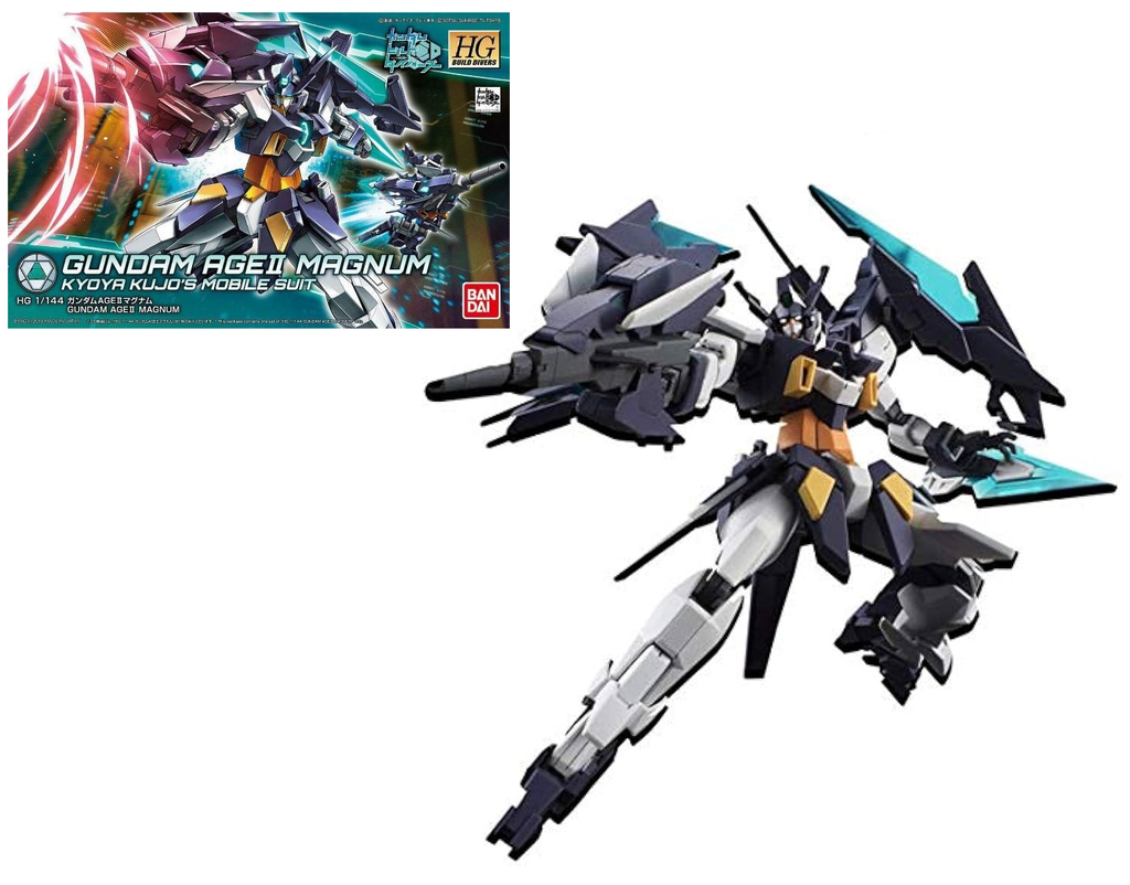 GUNDAM - Model Kit - HG 1/144 - Gundam Age 2 Magnum - 13cm