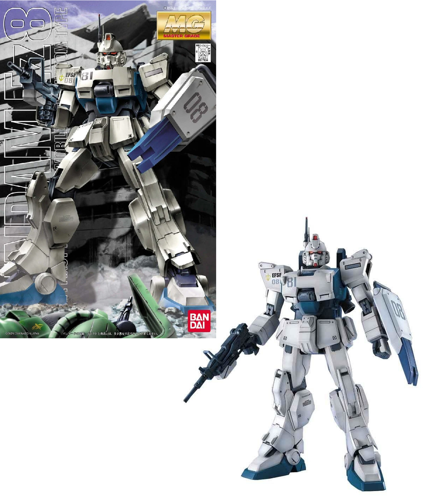 GUNDAM - Model Kit - MG 1/100 - RX-79 Gundam EZ8 - 18CM