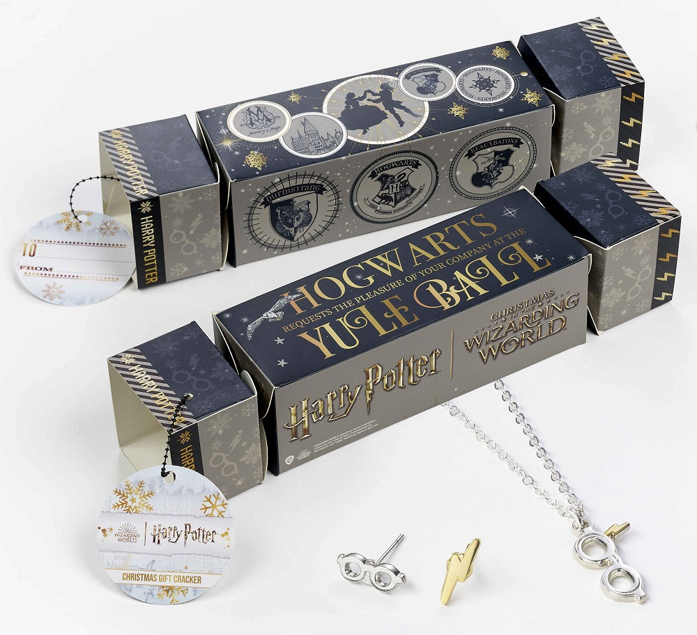 HARRY POTTER - Gift Craker - Glasses Necklace & Earings