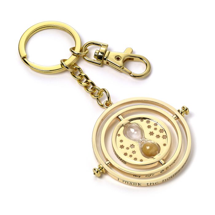 HARRY POTTER - Time Turner - Silver Plated Keyring