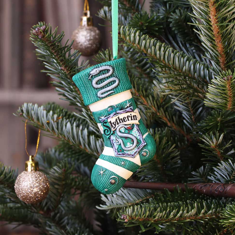 HARRY POTTER - Slytherin - Stocking Ornament 9.5cm