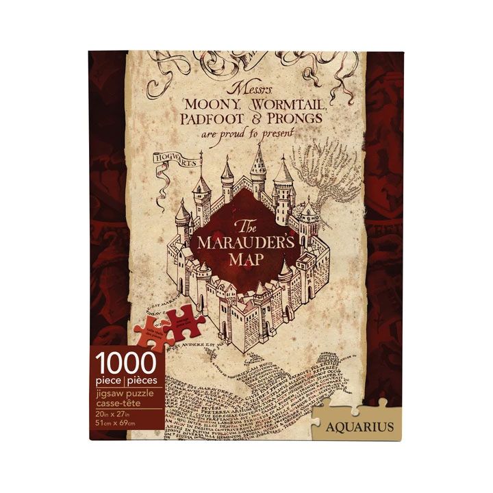 HARRY POTTER - Marauder's Map - Puzzle 1000P