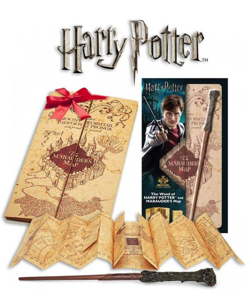 HARRY POTTER - Harry's wand & Marauder's map