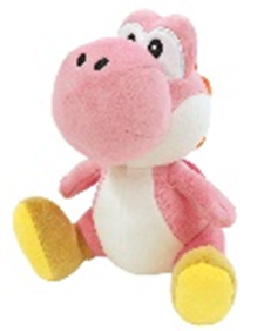 SUPER MARIO - Pink Yoshi - Plush 20cm