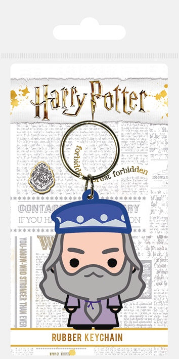 HARRY POTTER - Rubber Keychain - Dumbledore Chibi