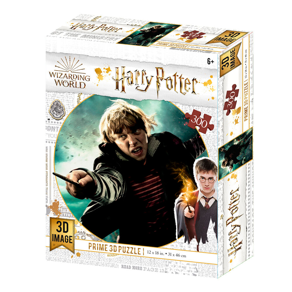 HARRY POTTER - Ron - Lenticular Puzzle 3D 300P '46x31cm'