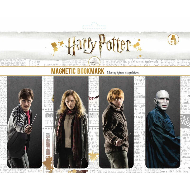 HARRY POTTER - Characters - Magnetic Bookmark Set