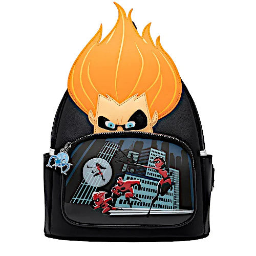 Loungefly Disney Pixar The Incredibles Villains Scene Syndrome Mini Backpack