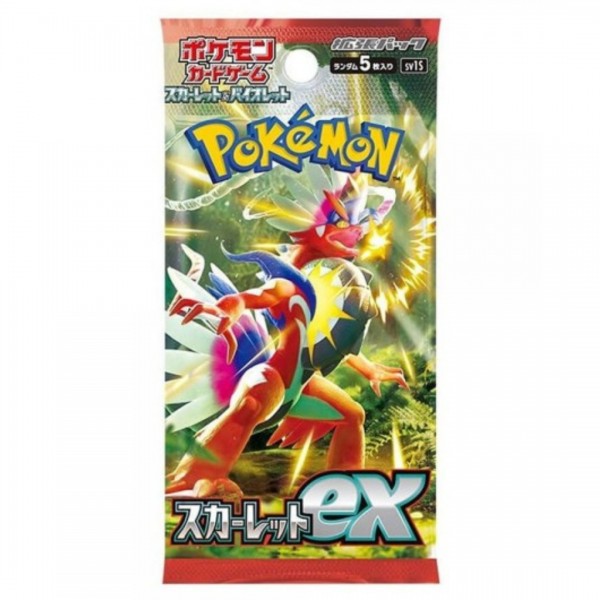 Pokémon Japanse Boosterpack - Scarlet ex