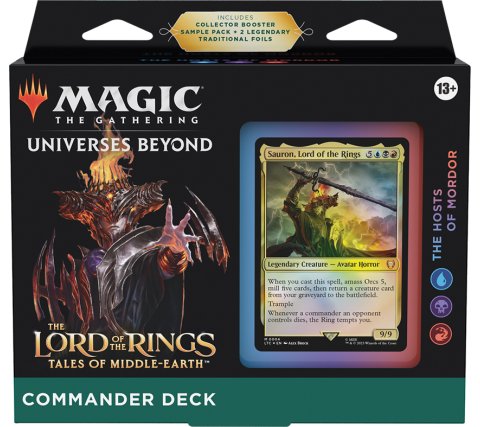 Commander Deck Lord of the Rings: Tales of Middle-earth - The Hosts of Mordor