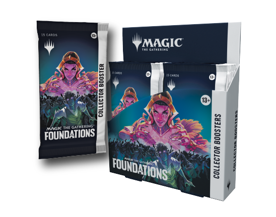 MTG - Foundations Collector's Booster Display (12 Packs) - EN -  15/11/2024