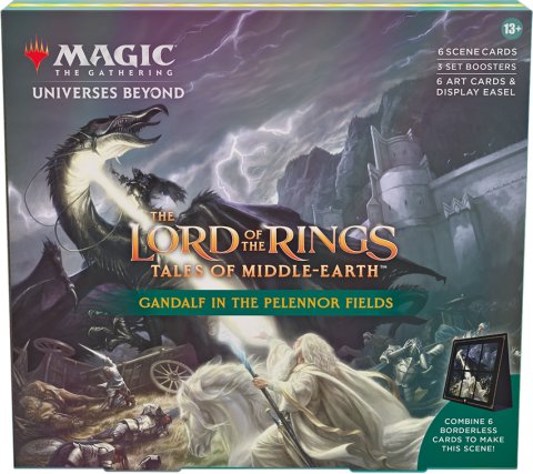 Magic the Gathering - Lord of the Rings: Tales of Middle-earth Scene Box: Gandalf in the Pelennor Fields (incl. 3 set boosters)