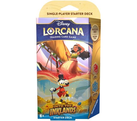 Disney Lorcana - Into the Inklands Starter Deck: Moana & Scrooge McDuck